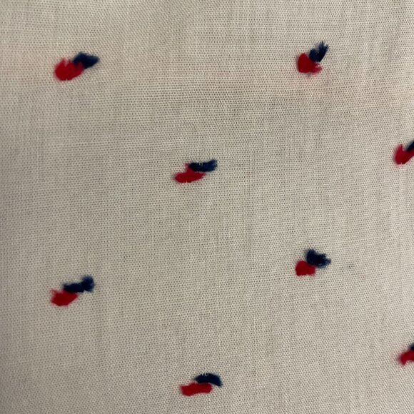 Women's Gap Fitted Boyfriend Clip Dot Shirt - Picture 4 of 4